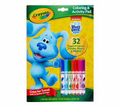 Browse hundreds of printable coloring pages that will keep your little ones busy for hours. Blue S Clues And You Color Activity Set Crayola Com Crayola