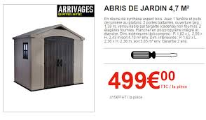 En cuanto a materiales, hemos hablado de la madera principalmente, aunque tenemos que decir que brico depot apuesta también por otros que son resistentes como por ejemplo la resina verde, que además marca tendencia y que. Les Arrivages Brico Depot Du 20 Mai