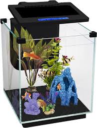 Penn Plax Simplicity 5 5 Gallon Desktop Aquarium Tank Betta Fish Cool Fish Tanks Betta Fish Tank