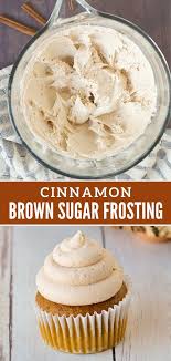 Cinnamon Brown Sugar Frosting Brown Sugar Frosting Fall Desserts Easy Thanksgiving Cakes