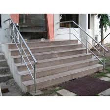 Today i use some red oak to make a beautiful diy railing for our staircase. Stainless Steel Stairs Building Staircase Railings For Home Rs 1100 Per Running Foot Id 11904853588
