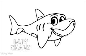 50 best printable baby shark coloring pages. 10 Baby Shark Coloring Pages Ideas Shark Coloring Pages Baby Shark Coloring Pages