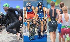 The word is of greek origin, from τρεῖς or treis (three) and ἆθλος or athlos (competition). Triathlon Formats Explained