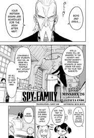 Spy×Family 26 - Spy×Family Chapter 26 - Spy×Family 26 english - MangaHub.io