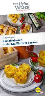 Kartoffelrosen In Der Muffinform Backen Rezept In 2020 Rezepte Kartoffelrose Senfsosse Rezept