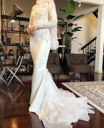 Sape nak kawin n memerlukan baju putih untuk akad nikah x? Cantik Sunguh Design Baju Nikah Mumy Shila Tokey Inai Facebook
