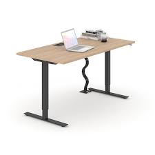 Des systèmes de bureaux adaptés. Bureau Assis Debut Reglage En Hauteur Electriquement