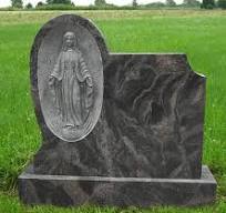 Honoring Faith and Devotion: Virgin Mary Headstones | Cnmonument