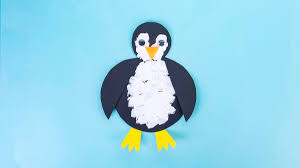 How do you make a penguin out of construction paper? Penguin Craft Super Simple