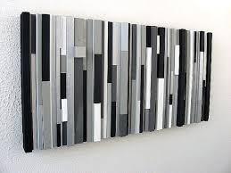 Black And White Contemporary Wall Art Black And White Abstract Art Modern Wall Art Wood Sculpture Black White Greys Grey Wall Art Wood Wall Sculpture Black And White Wall Art
