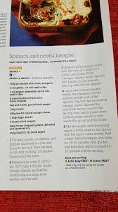 Slimming World Spinach And Ricotta Lasagne Spinach And Ricotta Lasagne Vegetarian Recipes Healthy Recipes
