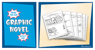 Creating a graphic novel is a number one goal for many artists, but it's also one of the hardest things you can possibly do. Create Your Own Graphic Novel With Booksource S Activity Pack Booksource Banter