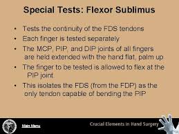 It is considered an extrinsic hand muscle because it acts on the hand while its muscle belly is located in the forearm. History And Physical Examination Of The Hand Main