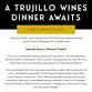 Trujillo Wines Dinner at Mahogany — Wine Tastings | Wine Dinners | Wine Events in Tulsa, Oklahoma