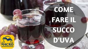 Come si fa il mosto d'uva in casa. Come Fare Il Succo D Uva Youtube