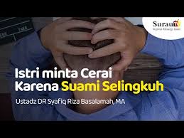 Mereka berpendapat bahwa isteri boleh meminta cerai disebabkan suami tidak menafkahinya. Hukum Istri Minta Cerai Karena Suami Selingkuh Ustadz Dr Syafiq Riza Basalamah Ma Salafy