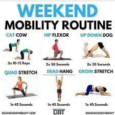 Weekend Mobility Routine Workout Videos Workout Workout Programs