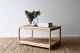 Outsunny pe wicker rattan garden coffee table w/ glass top steel frame garden. Biscayne Rectangle Coffee Table Naturally Cane Rattan And Wicker Furniture