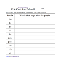 Prefix Enchantedlearning Com