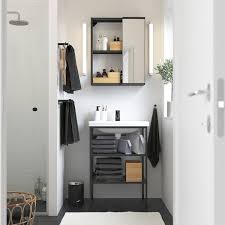 Enhet Tvallen Bathroom Furniture Set Of 9 Anthracite Saljen Tap Ikea In 2021 Bathroom Furniture Furniture Ikea