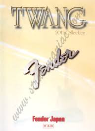 Maybe you would like to learn more about one of these? Fender Twang 1998 2017 Ubersicht Fender Japan Katalog Twang 2011