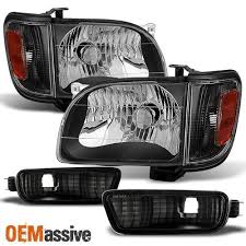 Lampgard from weathertech is designed to protect your 2002 toyota tundra's headlamps, turn indicators, parking lights and (depending on the year, make and model of your vehicle) fog lights. 2001 2004 Tacoma Black Headlights Corner Signal Bumper Left Right 2002 2003
