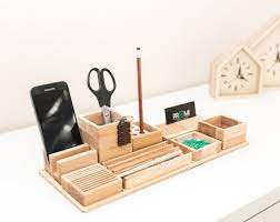 Description:wooden desk organizer,desk organizer,office desk product categories of wooden desk organizer, we are specialized manufacturers from china, wooden. Wooden Desk Organizer Desk Organization 3 Colors Office Etsy 7x1 Caixa Mdf Decorada Mdf