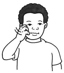 Fruits In Sign Language Peach Make A Relaxed 5 Hand Shape And Then Lightly Brush Your Fingertips To Baby Sign Language Sign Language Sign Language Alphabet