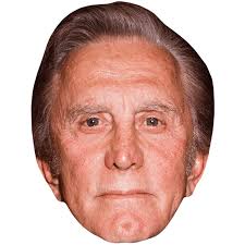 Kirk Douglas (Grey) Celebrity Mask