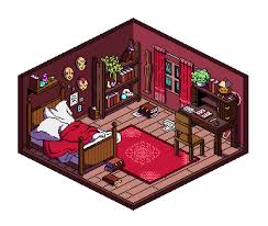 Pixel Home Hamlet By Traumlaterne Pixel Art Pixel Art Design Isometric Art