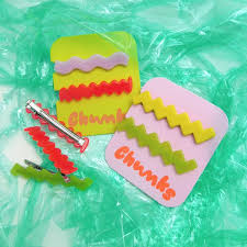 Wavy And Zig Zag Alligator Clips Chunks In 2020 Squiggles Clips Little Gifts