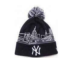 Authentic Mlb New Era New York Yankees Skyline Wrapz Knit Hat The City Nwt Black Newyorkyankees Knitted Hats New York Yankees Hats