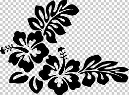 77 4 rose flower graphic. Hawaiian Flower Png Clipart Aloha Black Black And White Clip Art Computer Icons Free Png Download