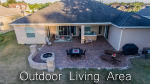 Calculate the cost to lay a brick patio by size. Outdoor Living Area Renovation With Brick Pavers Fire Pit And 7 Person Hot Tub Youtube