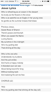 Precious Jesus Sweet Rose Of Sharon Lyrics Jesus Lyrics Precious Jesus Jesus