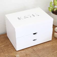 Personalised Floral Jewellery Box With Drawers Lisa Angel