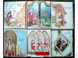 Buon natale italian christmas greeting card. Vintage Italian Christmas Cards Unused Wenvs 1950s Mint 18652752