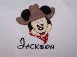 Personalized Custom Mickey Mouse Cowboy Birthday Shirt Cowboy Mickey Mouse Party Mickey Cowboy Birthday Cowboy Birthday
