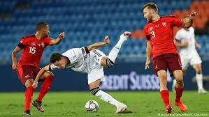 The switzerland national football team is the national association football team of switzerland and is controlled by the swiss football association. Uefa Nations League Germany Let Lead Slip Again To Draw In Switzerland Sports German Football And Major International Sports News Dw 06 09 2020