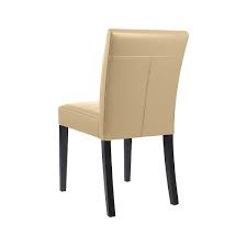 Shop Lowe Cafe Latte Leather Dining Chair Smartly Upholstered Leather With Double Saddle Stitching Low Dining Chairs Leather Dining Chairs Leather Side Chair