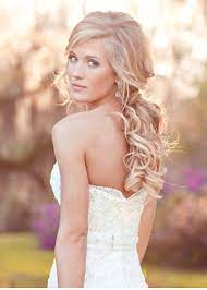 Lovely Style For Long Hair Wedding Hairstyles Romantic Curls Down Hairstyles