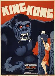 King Kong Danish Movie Poster King Kong Movie King Kong Movie Posters Vintage
