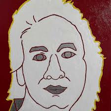 During the pandemic, instead of singing Eheads songs to survive, I painted  them instead.” -Marcus Adoro Tribute (Ely) Tribute (Rayms) Tribute (Marcus)  Tribute (Buddy) SOLD View other works at Vintana's “HEAD” A