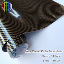 Harga skotlet carbon 5d per meter. Stiker Skotlet Karbon Carbon Kevlar Hitam Emas Black Gold Halus 50cm Lazada Indonesia