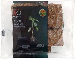 Sainsbury S Organic Soft Seeded Rolls Wholemeal 4 Organic Seeds Rolls