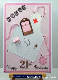 Therefore, you need to browse through the vast market to find something that can make the. Nurses 21st Birthday Card In Pinks 21st Birthday Cards Birthday Cards Simple Birthday Cards