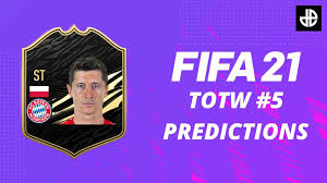 The votes have come in and the bundesliga player of the month has been awarded to bayern's robert lewandowski. Fifa 21 Totw 5 Predictions Lewandowski Mbappe Zaha Dexerto