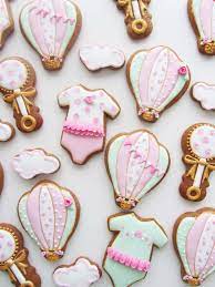 Baby Shower Hot Air Balloon Theme Hot Air Ballon Baby Shower Hot Air Balloon Baby Shower Baby Shower Cookies