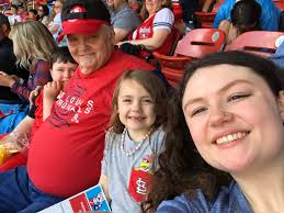 How to find a kind stranger who helped at a Cardinals game in St Louis?
