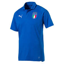 Juventus fc soccer football jersey shirt apparel serie a italia italy : Italy Puma Casual Blue Polo Shirt 2018 19 Official Men S Sportswear